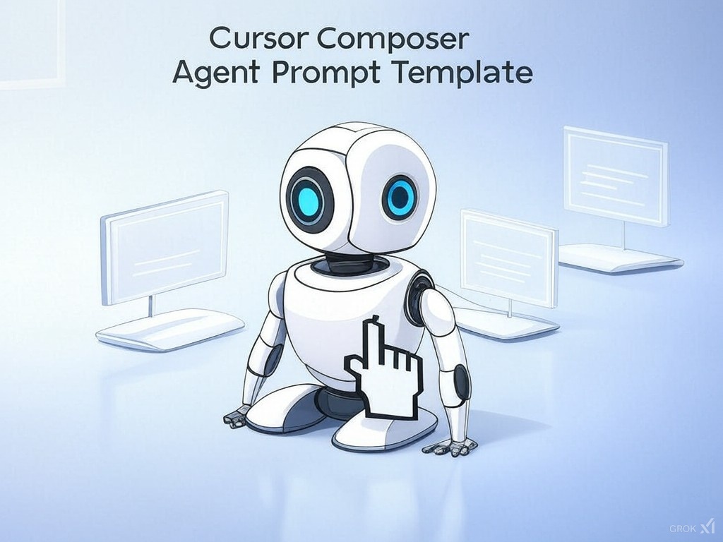 Cursor Composer Agent Prompt Template blog post thumbnail